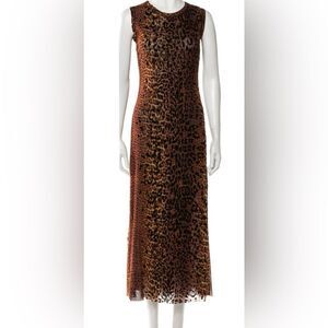 Jean Paul Gaultier Soleilbrown and black leopard dress size medium.